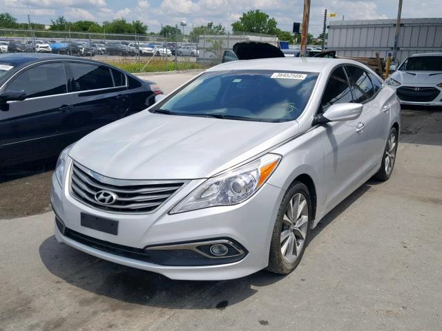 KMHFG4JG4GA510215 - 2016 HYUNDAI AZERA SILVER photo 2