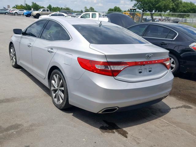 KMHFG4JG4GA510215 - 2016 HYUNDAI AZERA SILVER photo 3