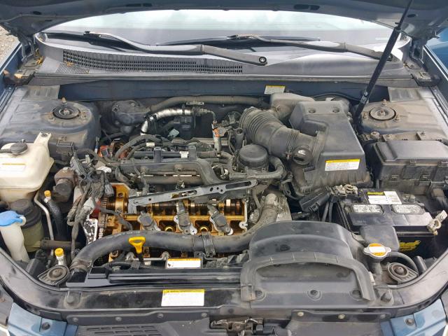 5NPEU46F67H280033 - 2007 HYUNDAI SONATA SE/ BLUE photo 7