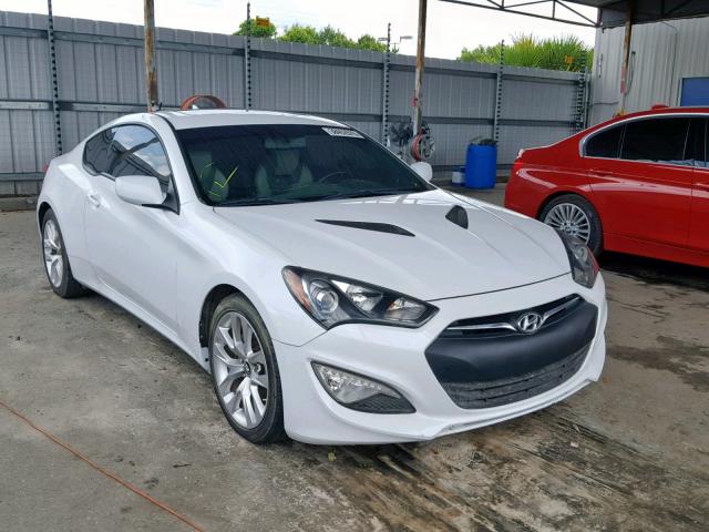 KMHHT6KD5EU119686 - 2014 HYUNDAI GENESIS CO WHITE photo 1