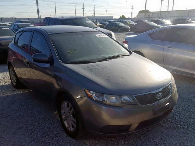 KNAFU5A21B5401345 - 2011 KIA FORTE EX GRAY photo 1