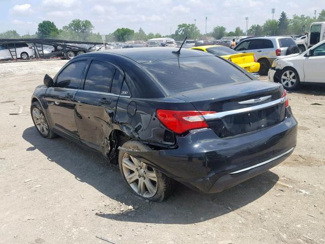 1C3CCBBB7DN503908 - 2013 CHRYSLER 200 TOURIN BLACK photo 3