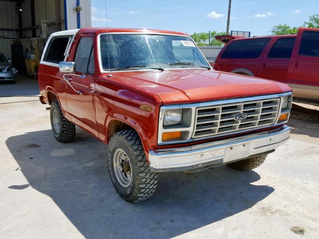 1FMDU15N2GLA09268 - 1986 FORD BRONCO U10 BROWN photo 1