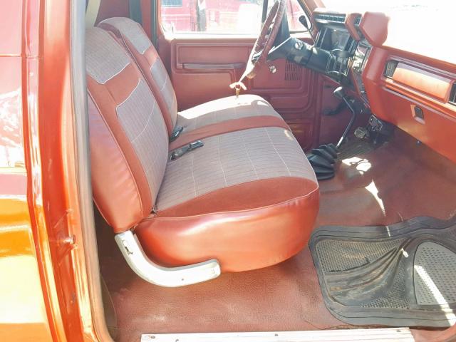 1FMDU15N2GLA09268 - 1986 FORD BRONCO U10 BROWN photo 5