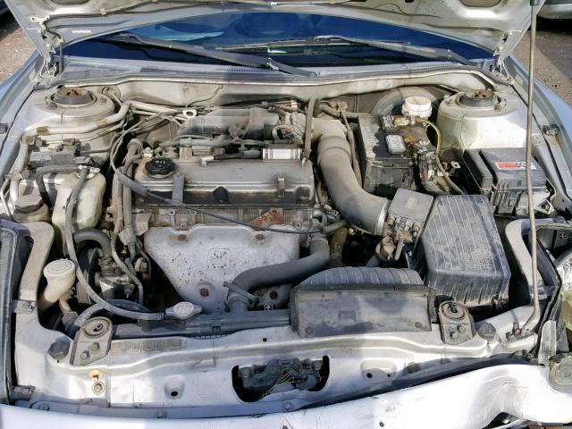 4A3AC44G92E073767 - 2002 MITSUBISHI ECLIPSE GS SILVER photo 7