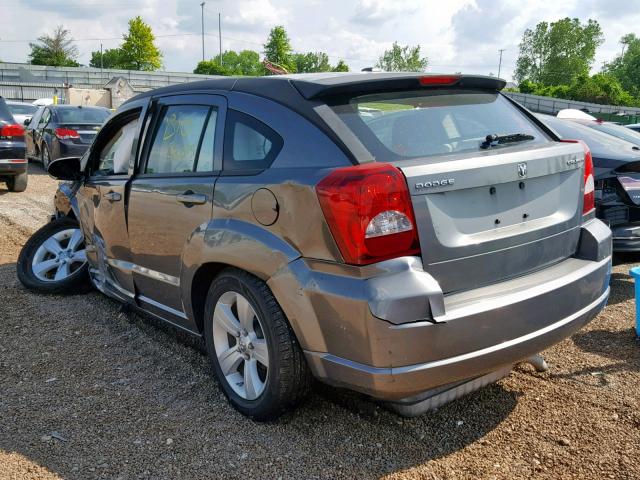 1C3CDWDA9CD535630 - 2012 DODGE CALIBER SX GRAY photo 3