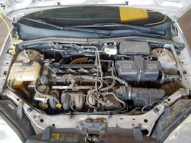 1FAFP34N27W107707 - 2007 FORD FOCUS ZX4 SILVER photo 7