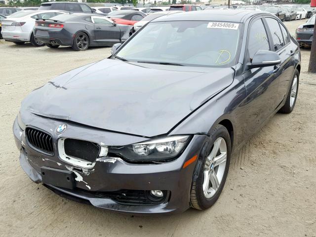 WBA3D3C57EF099198 - 2014 BMW 328 D GRAY photo 2