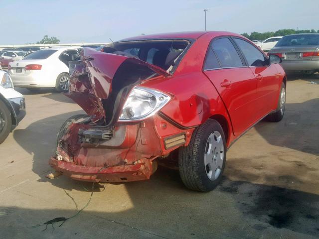 1G2ZF55B964289365 - 2006 PONTIAC G6 SE RED photo 4