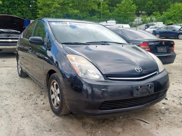 JTDKB20U487786812 - 2008 TOYOTA PRIUS BLACK photo 1