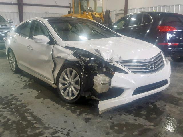 KMHFH4JGXEA361402 - 2014 HYUNDAI AZERA GLS WHITE photo 1