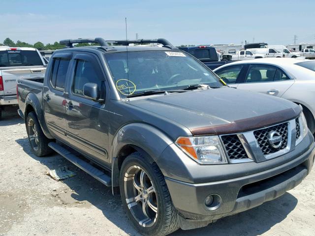 1N6AD07U07C432868 - 2007 NISSAN FRONTIER C GRAY photo 1