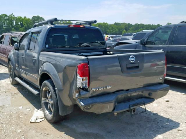 1N6AD07U07C432868 - 2007 NISSAN FRONTIER C GRAY photo 3