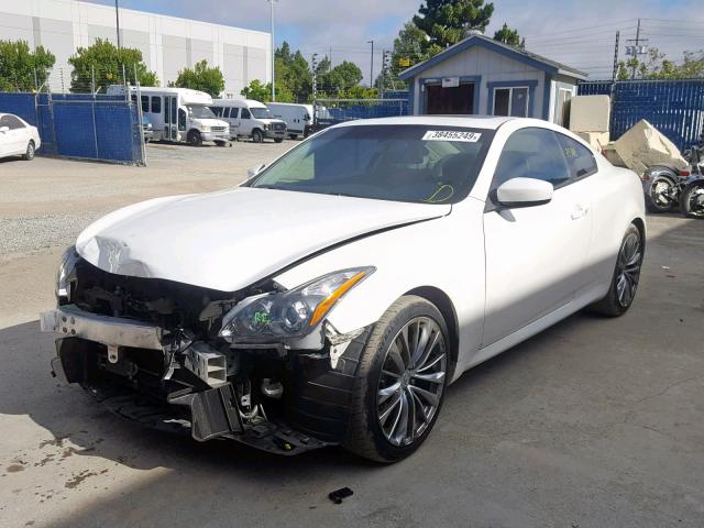 JN1CV6EK5CM424642 - 2012 INFINITI G37 BASE WHITE photo 2