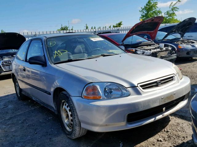 2HGEJ6325VH005024 - 1997 HONDA CIVIC CX SILVER photo 1