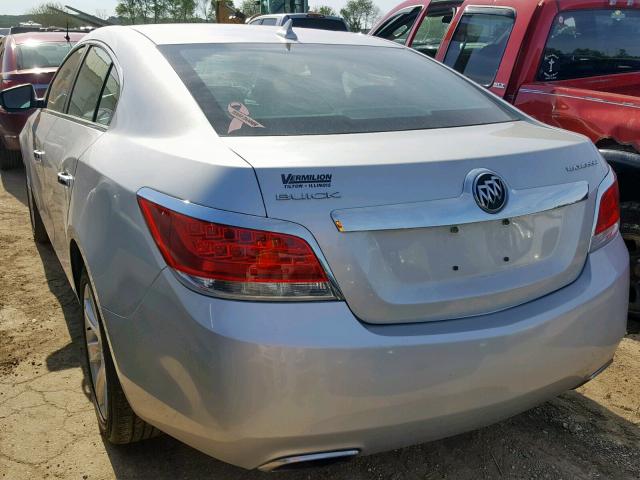 1G4GC5E33CF195157 - 2012 BUICK LACROSSE SILVER photo 3