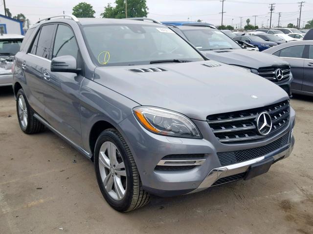 4JGDA5JB2DA134483 - 2013 MERCEDES-BENZ ML 350 GRAY photo 1