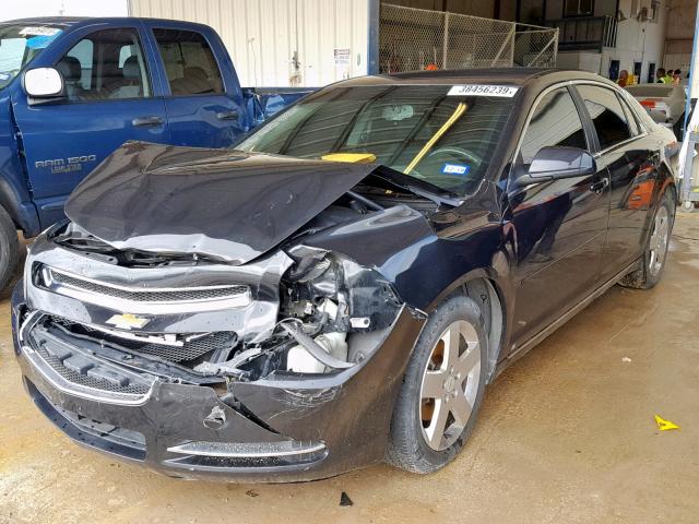 1G1ZH57B59F125924 - 2009 CHEVROLET MALIBU 1LT 黑色 照片 2