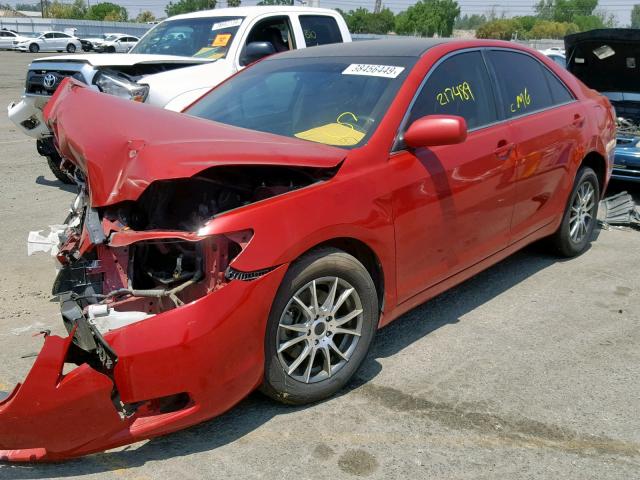 4T1BE46K97U181432 - 2007 TOYOTA CAMRY NEW RED photo 2