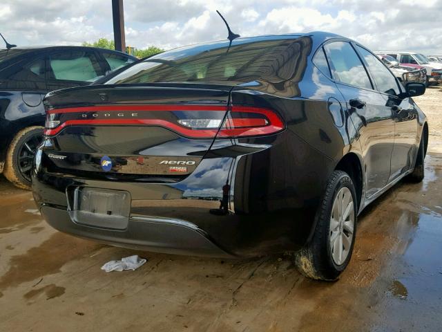 1C3CDFDH5FD364487 - 2015 DODGE DART SE AE BLACK photo 4