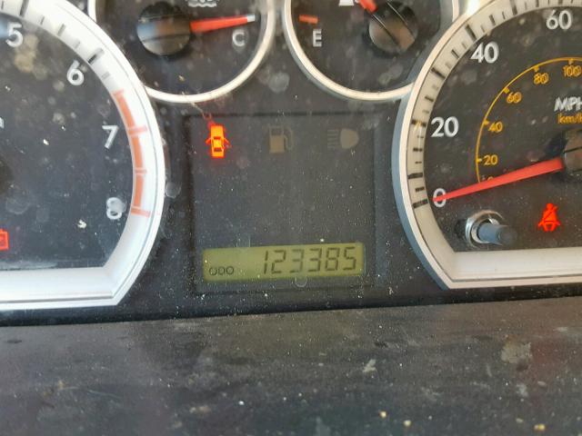 KL1TD56617B174384 - 2007 CHEVROLET AVEO BASE ყვითელი ფოტო 8