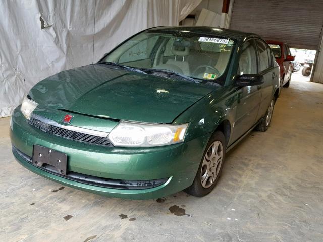 1G8AJ52F14Z132096 - 2004 SATURN ION LEVEL GREEN photo 2