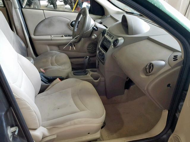1G8AJ52F14Z132096 - 2004 SATURN ION LEVEL GREEN photo 5