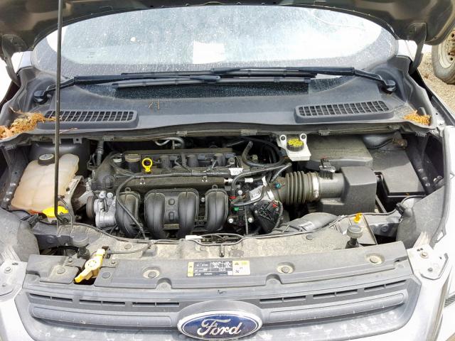 1FMCU0F76DUC53145 - 2013 FORD ESCAPE S CHARCOAL photo 7