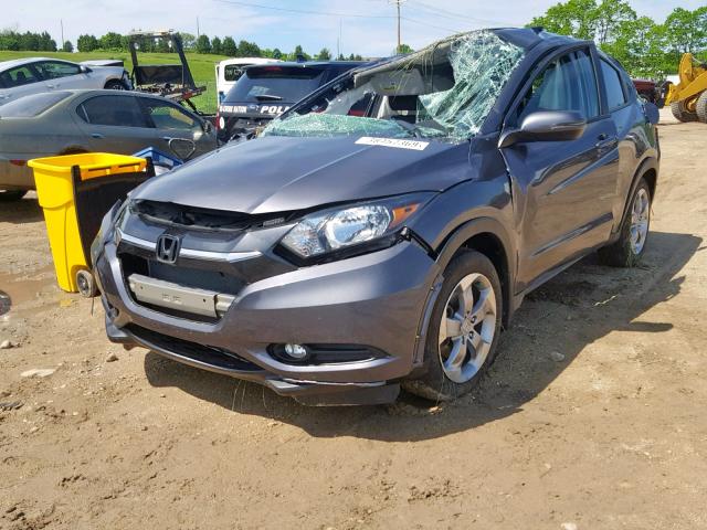 3CZRU6H58HM708773 - 2017 HONDA HR-V EX CHARCOAL photo 2