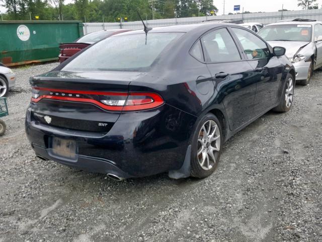 1C3CDFBA8DD315027 - 2013 DODGE DART SXT BLACK photo 4