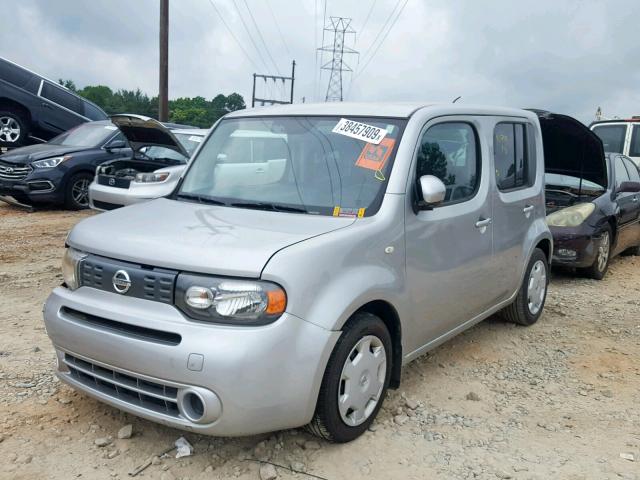 JN8AZ2KR1AT169479 - 2010 NISSAN CUBE BASE SILVER photo 2