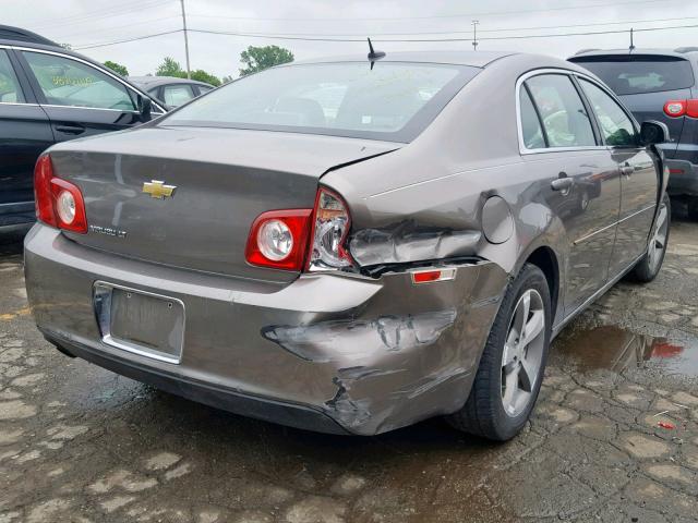 1G1ZC5E15BF113612 - 2011 CHEVROLET MALIBU 1LT 棕色 照片 4