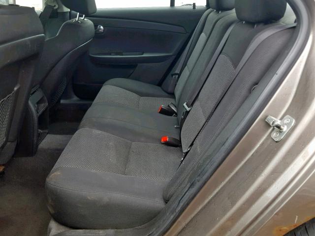1G1ZC5E15BF113612 - 2011 CHEVROLET MALIBU 1LT 棕色 照片 6