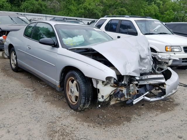 2G1WW12E639197914 - 2003 CHEVROLET MONTE CARL ვერცხლისფერი ფოტო 1