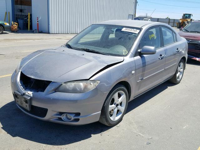 JM1BK323061498117 - 2006 MAZDA 3 S SILVER photo 2