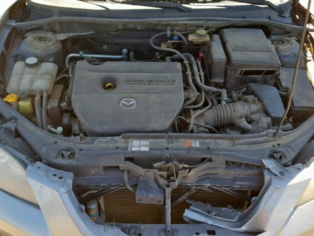 JM1BK323061498117 - 2006 MAZDA 3 S SILVER photo 7