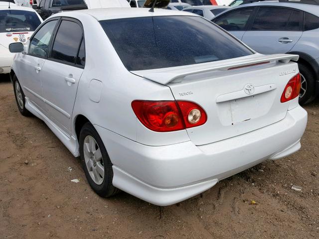 1NXBR32E53Z123097 - 2003 TOYOTA COROLLA CE WHITE photo 3