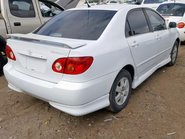 1NXBR32E53Z123097 - 2003 TOYOTA COROLLA CE WHITE photo 4