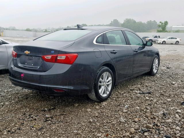 1G1ZJ5SU2HF130705 - 2017 CHEVROLET MALIBU HYB GRAY photo 4