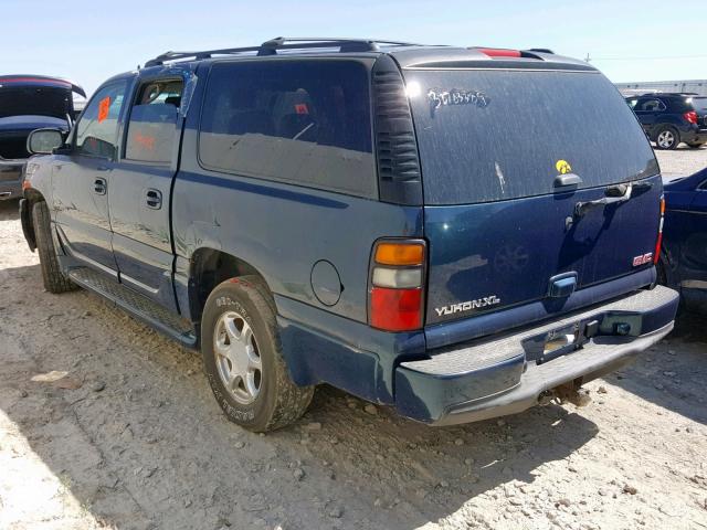 1GKFK66U76J117700 - 2006 GMC YUKON XL D BLUE photo 3