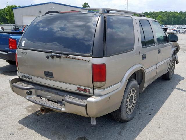 1GKDT13W3Y2307956 - 2000 GMC JIMMY / EN GRAY photo 4