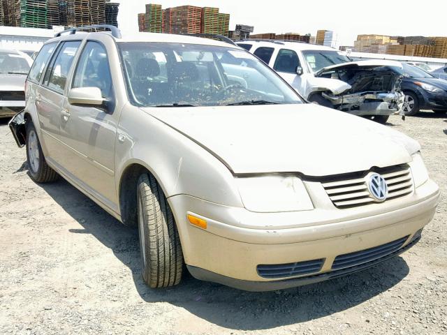 WVWSB61J22W058172 - 2002 VOLKSWAGEN JETTA GLS GOLD photo 1