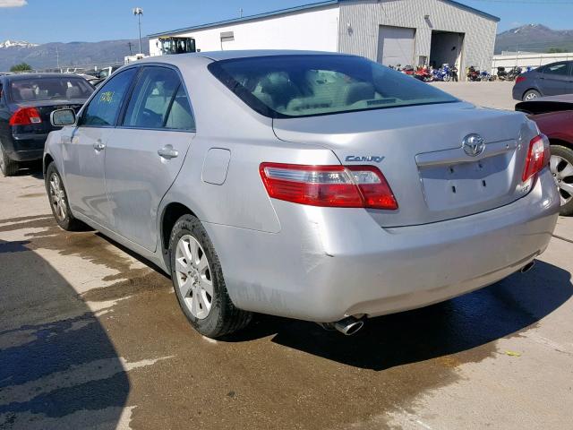 4T1BK46K27U558725 - 2007 TOYOTA CAMRY NEW SILVER photo 3