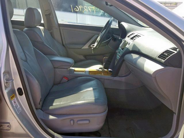 4T1BK46K27U558725 - 2007 TOYOTA CAMRY NEW SILVER photo 5