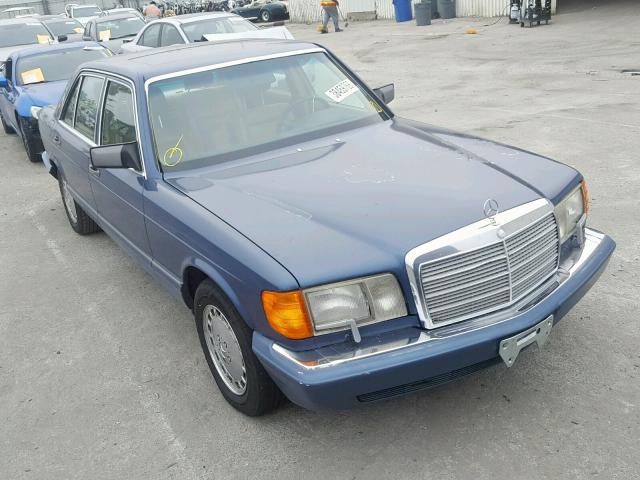 WDBCA35E8KA473558 - 1989 MERCEDES-BENZ 420 SEL BLUE photo 1