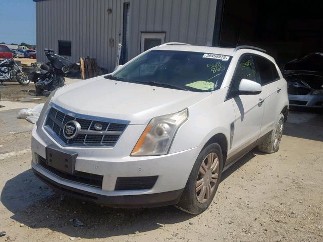 3GYFNAEY9AS568865 - 2010 CADILLAC SRX LUXURY WHITE photo 2