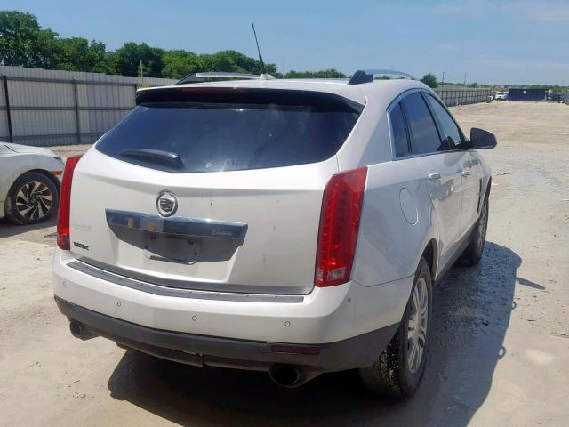 3GYFNAEY9AS568865 - 2010 CADILLAC SRX LUXURY WHITE photo 4