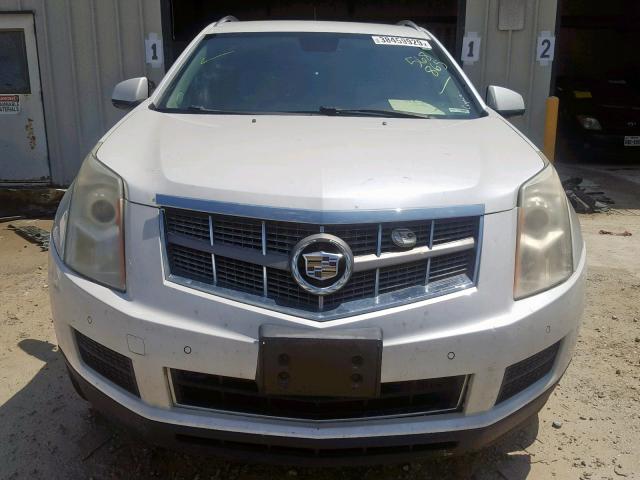 3GYFNAEY9AS568865 - 2010 CADILLAC SRX LUXURY WHITE photo 9