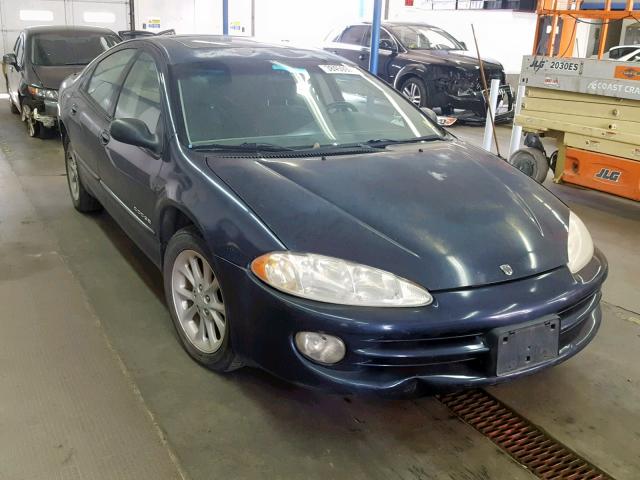 2B3AD56J61H535256 - 2001 DODGE INTREPID E BLUE photo 1