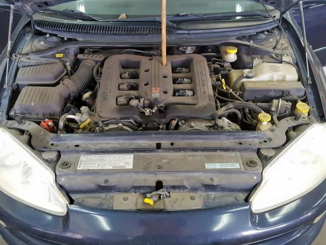 2B3AD56J61H535256 - 2001 DODGE INTREPID E BLUE photo 7